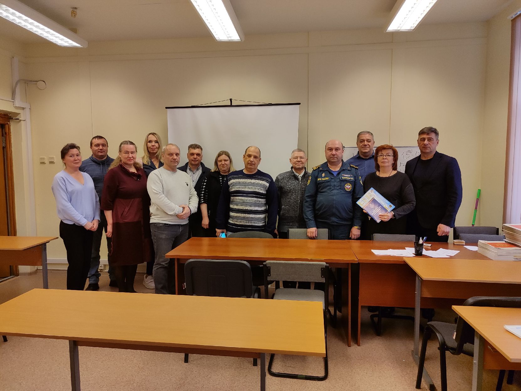 Лекция МЧС России для сотрудников МТУ Ространснадзора по СЗФО